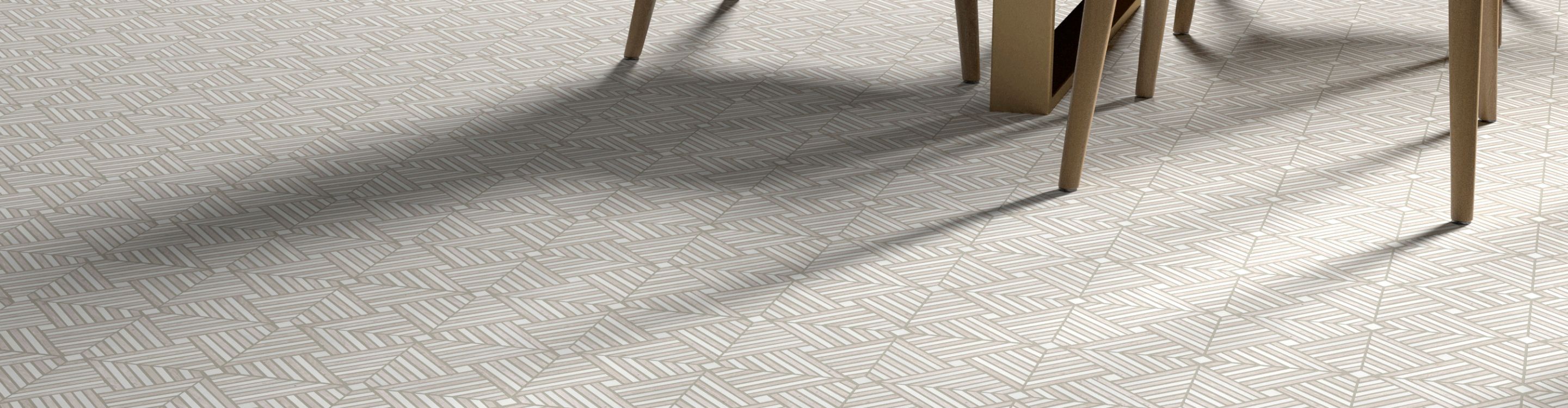 mosaic tile flooring