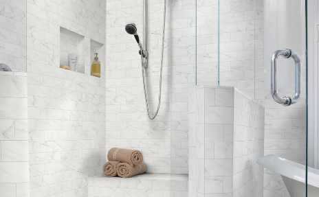 belterra stone and tile shower